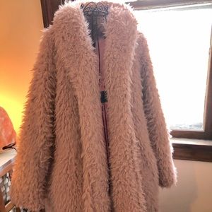 Pink Teddy Bear Coat